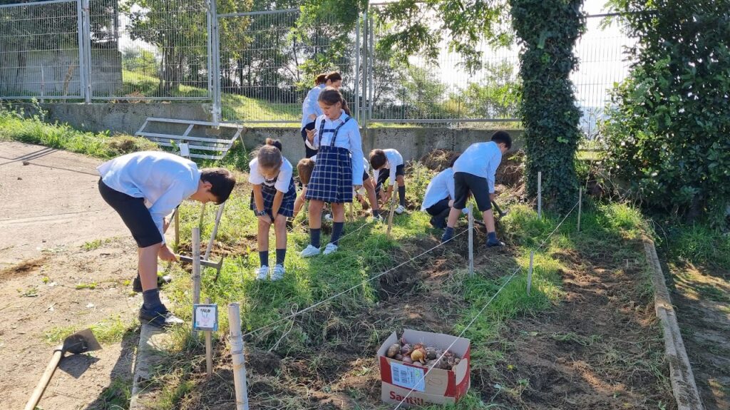 integrar a los alumnos en los procesos ayuda a mejorar la alimentación escolar en Gaztelueta