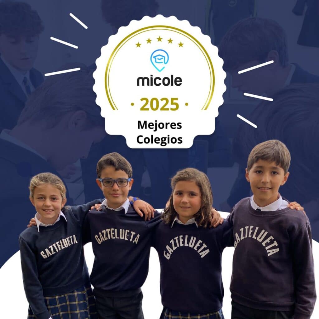 Gaztelueta seleccionado como los mejores colegios de Bizkaia por MiCole